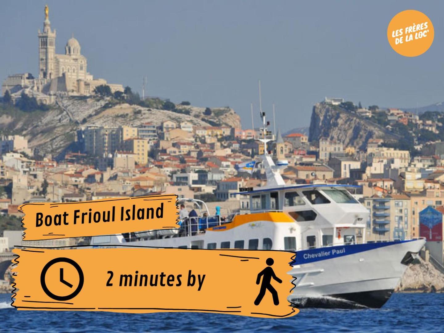 Les Princes Du Vieux Port - Central & Climatisation - Les Freres De La Loc' マルセイユ エクステリア 写真