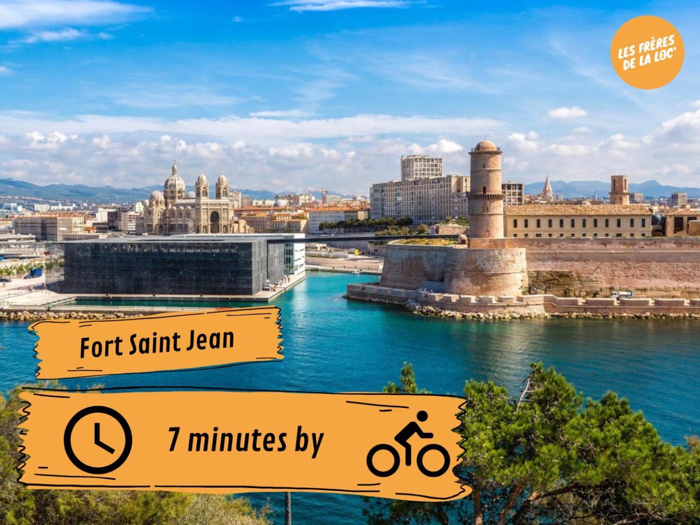 Les Princes Du Vieux Port - Central & Climatisation - Les Freres De La Loc' マルセイユ エクステリア 写真