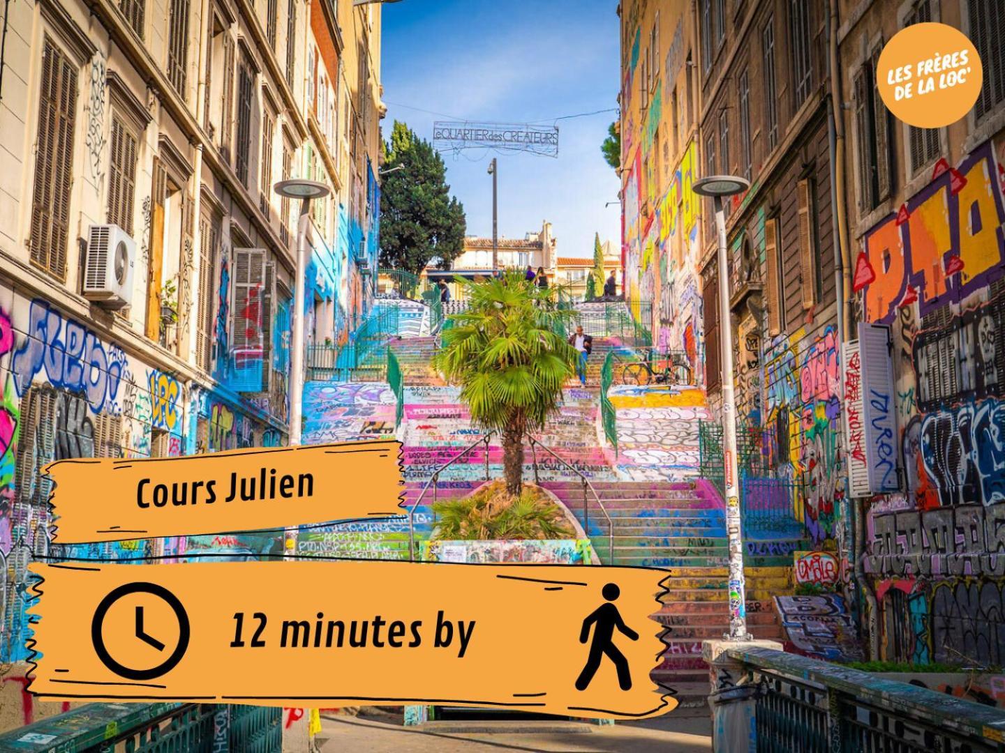 Les Princes Du Vieux Port - Central & Climatisation - Les Freres De La Loc' マルセイユ エクステリア 写真